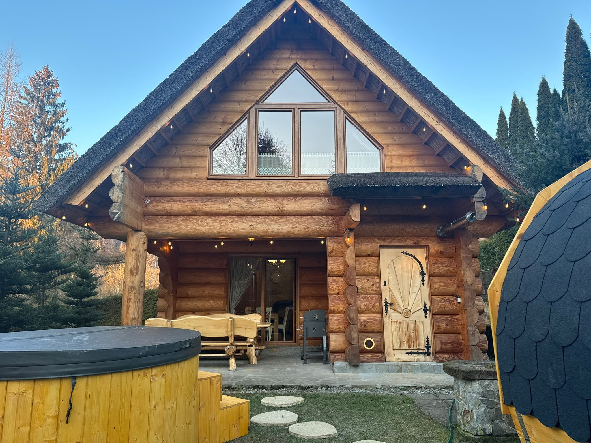 Willa z Balią 2 Międzybrodzie Żywieckie