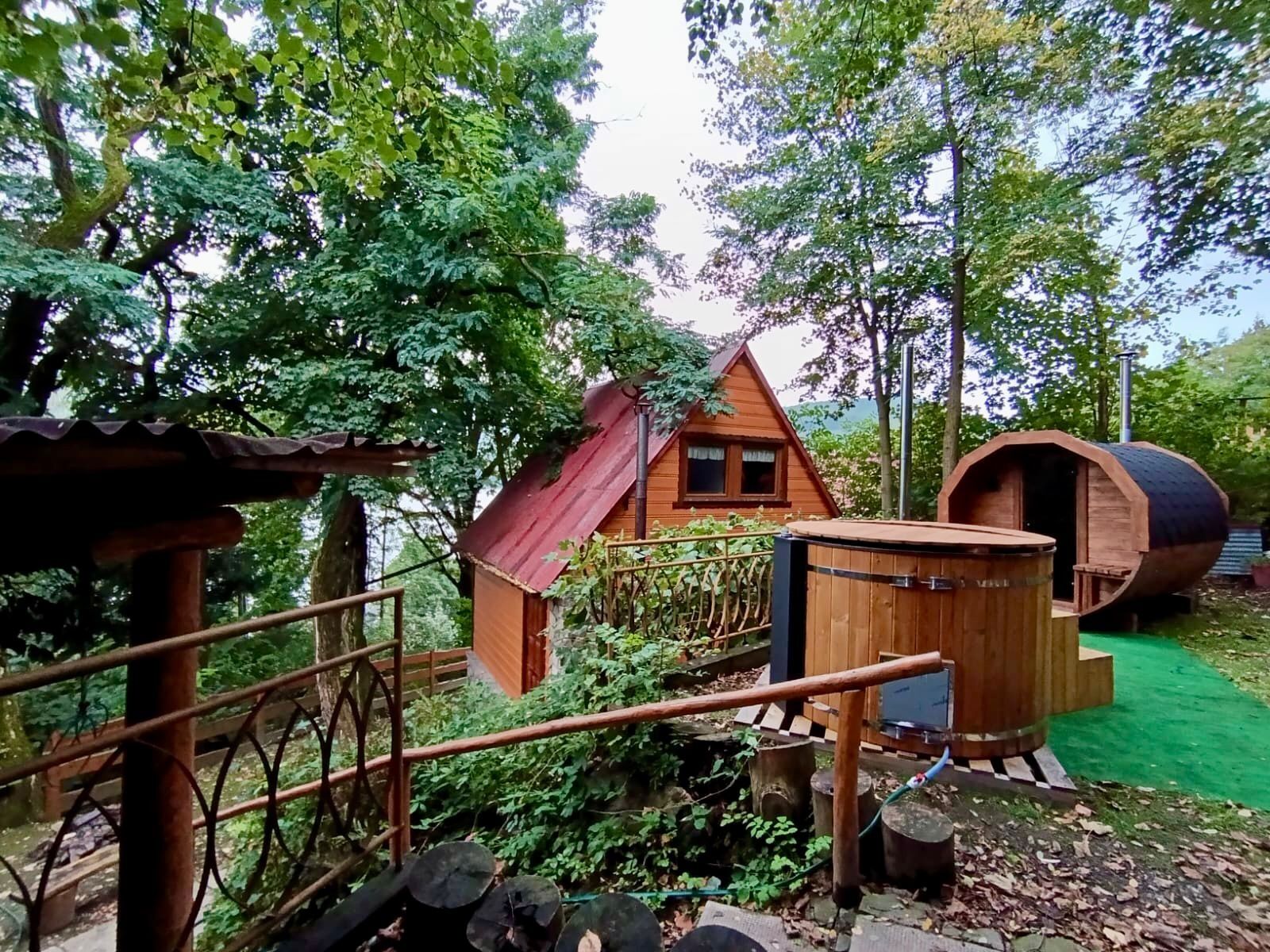 Domek Drewniany Zakątek Międzybrodzie Bialskie