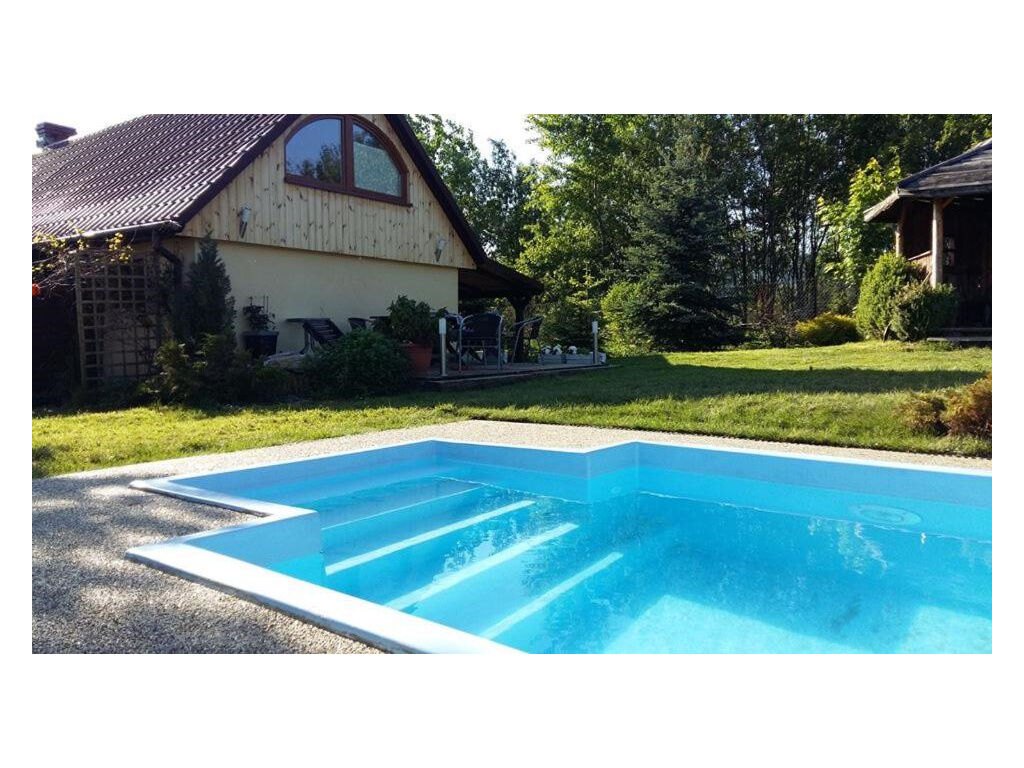 Dom Grabowa z sauną i podgrzewanym basenem