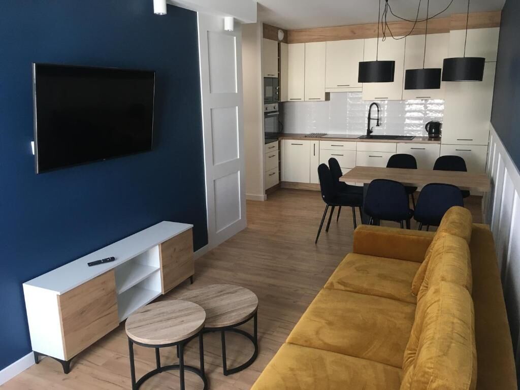 Kraków City Center Navyblue Luxury Apartment