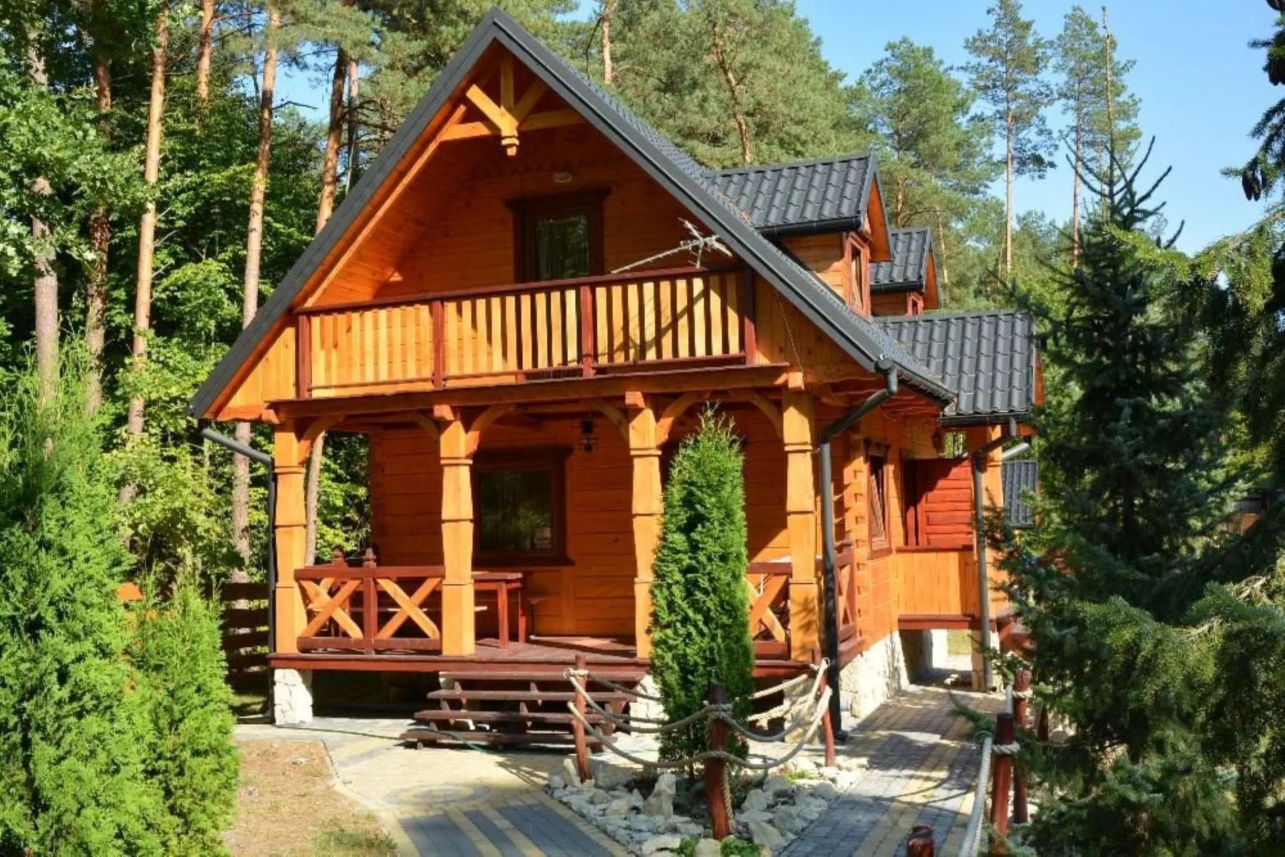 Domek całoroczny Kominek Hutki, Krasnobród