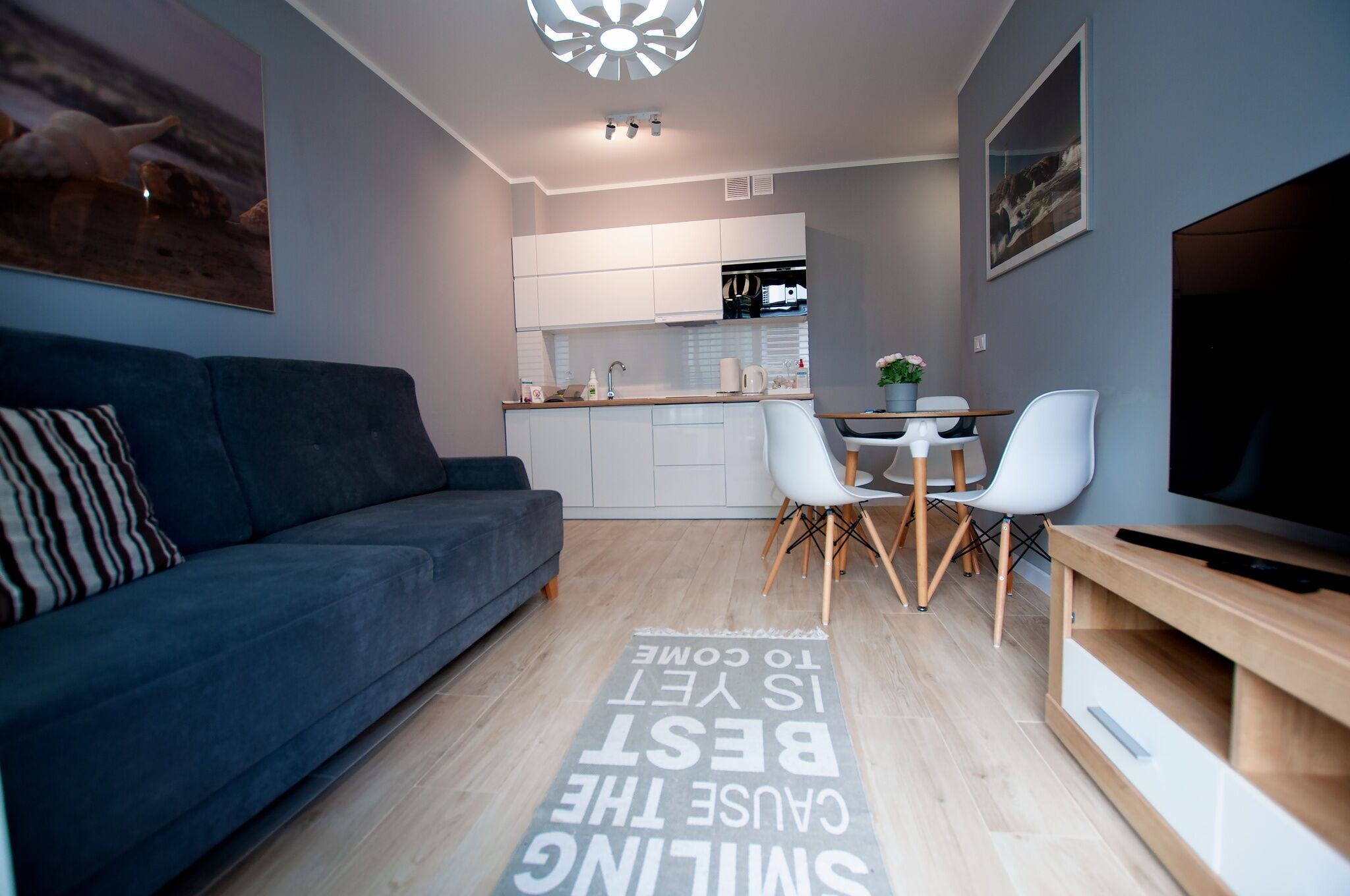 Apartament IKAR Pobierowo przy morzu z balkonem 