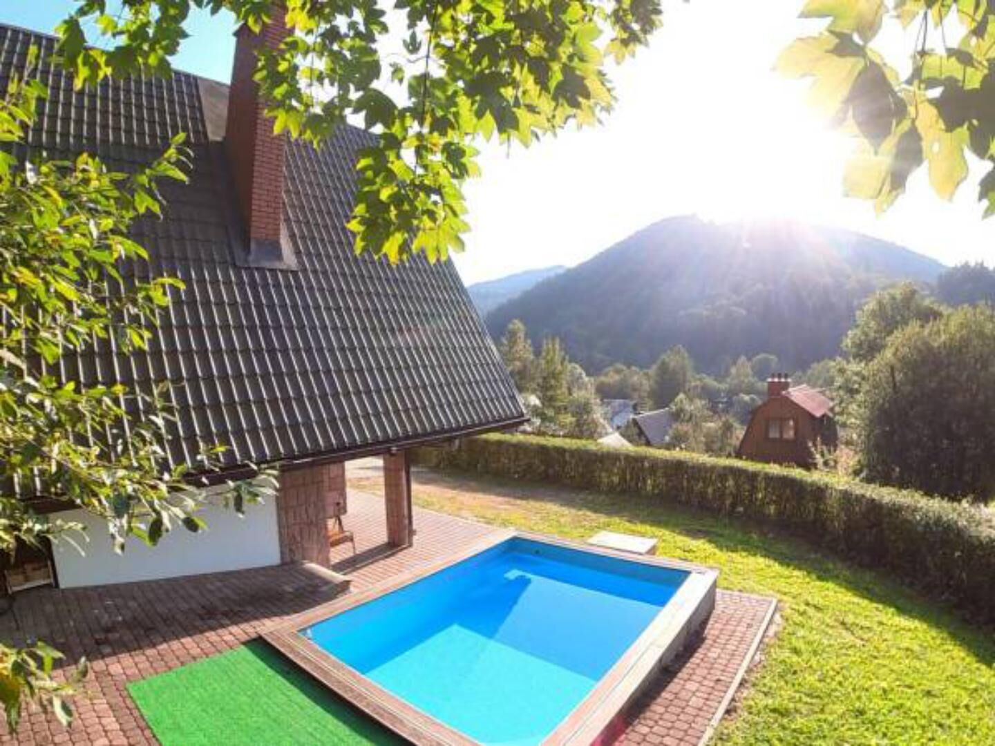 Domek z Basenem Cisna