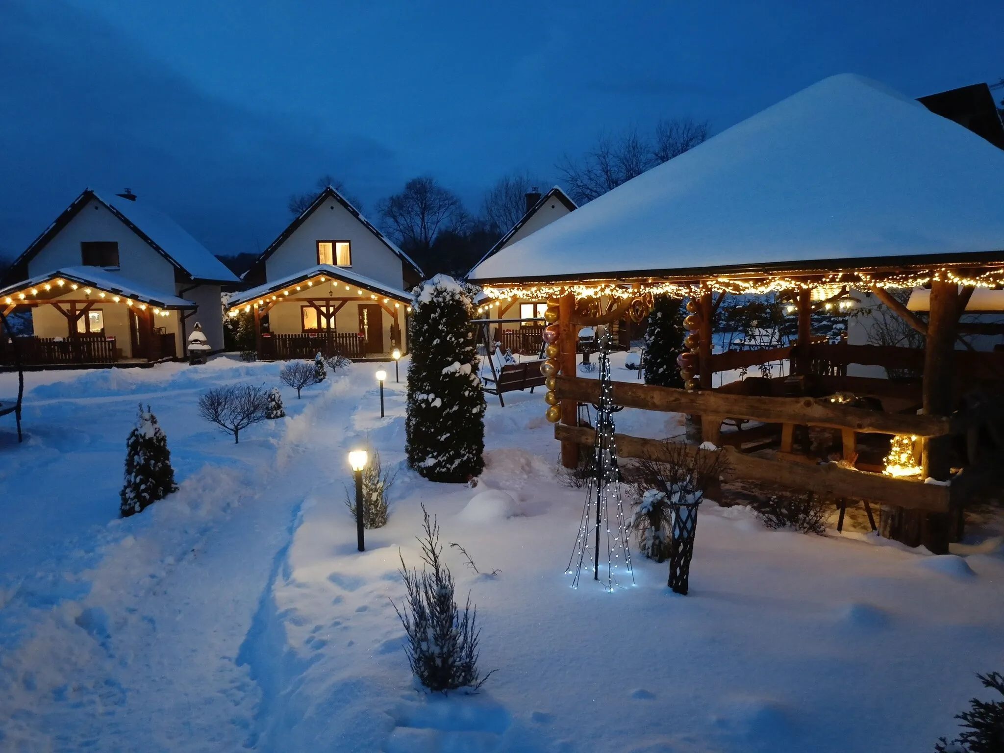 Domki nad Strumykiem Łobozew Górny