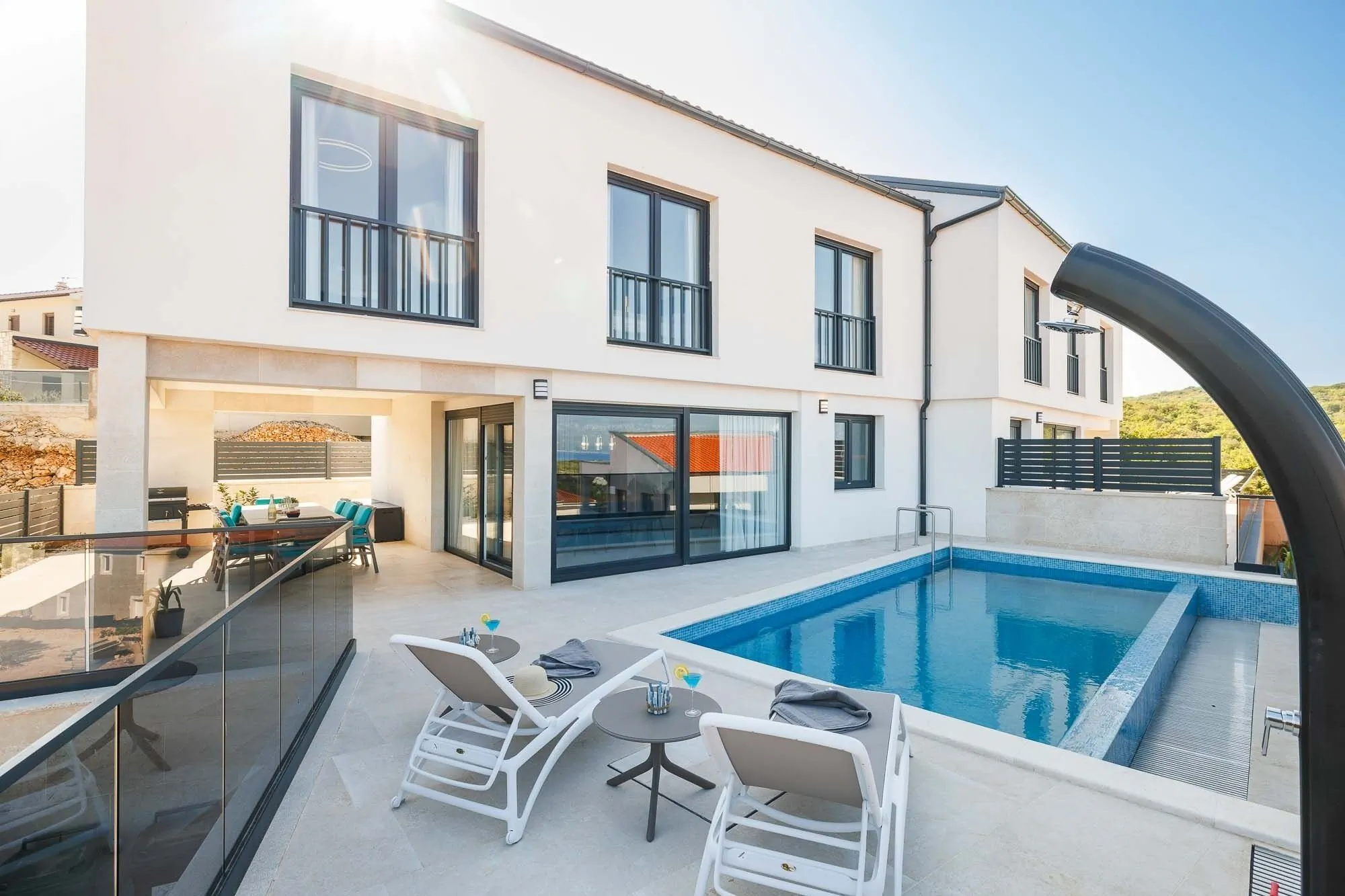 Holiday House With A Swimming Pool Vrbnik, Krk - 24519 Vrbnik