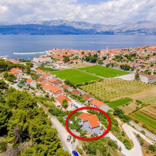 Apartmanok Parkolóhellyel Postira, Brac - 24905 Postira