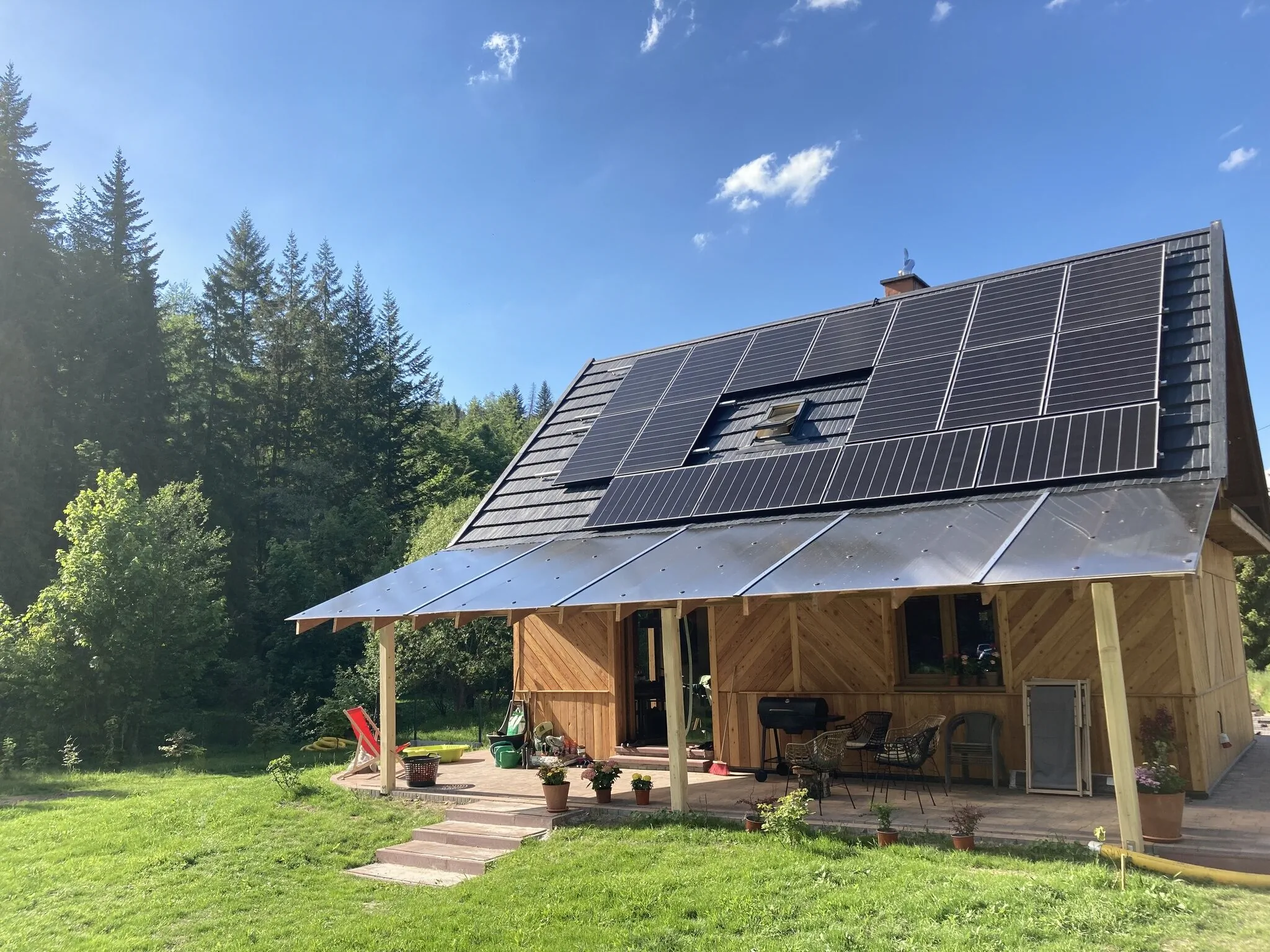 Modrzewiowy domek - Bułkowisko Rycerka Górna, Żywiec