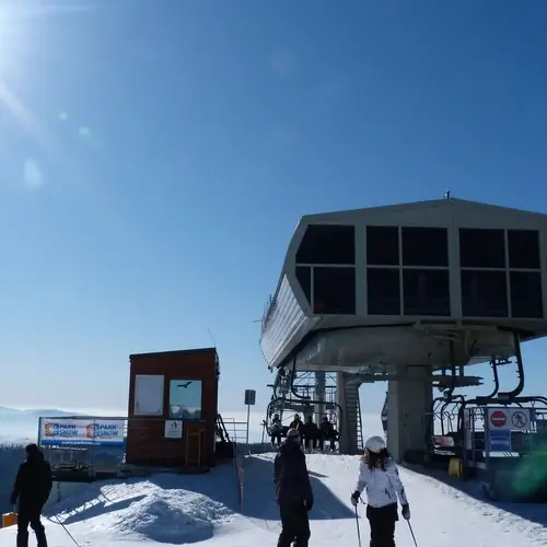 Horn&aacute; stanica lanovky Nov&aacute; hoľa