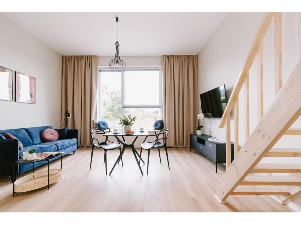 Apartament UKIEL PARK 2 Antresola przy Plaży Miejskiej i Lesie Olsztyn