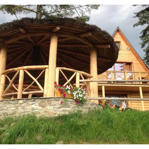 Domek przy szlaku Rajcza