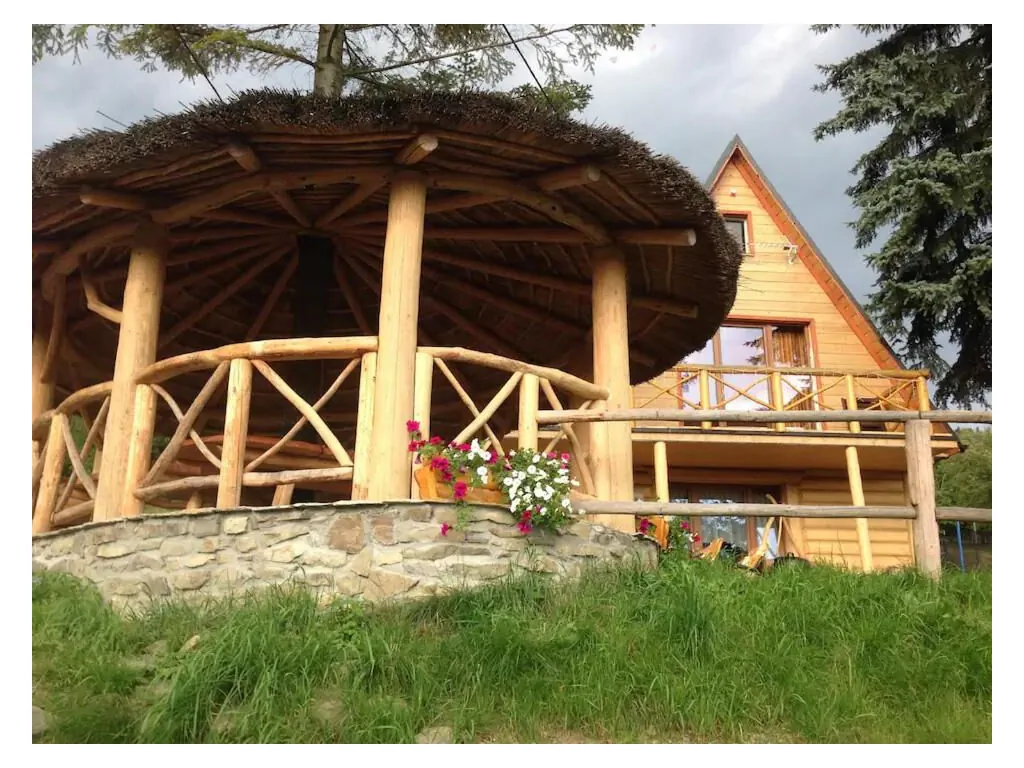 Domek przy szlaku Rajcza