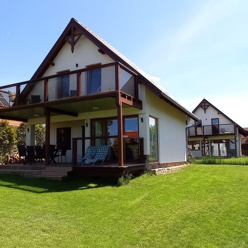 Dwa Domy z widokiem na Jezioro Ryńskie Rybical