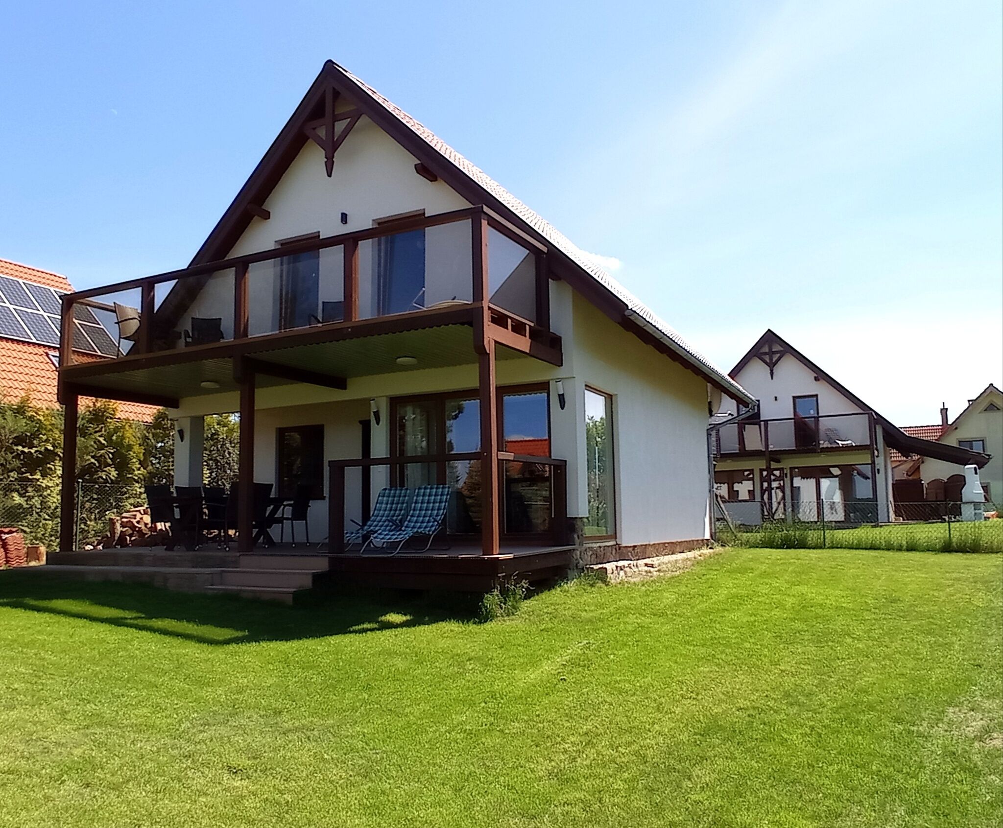 Dwa Domy z widokiem na Jezioro Ryńskie Rybical