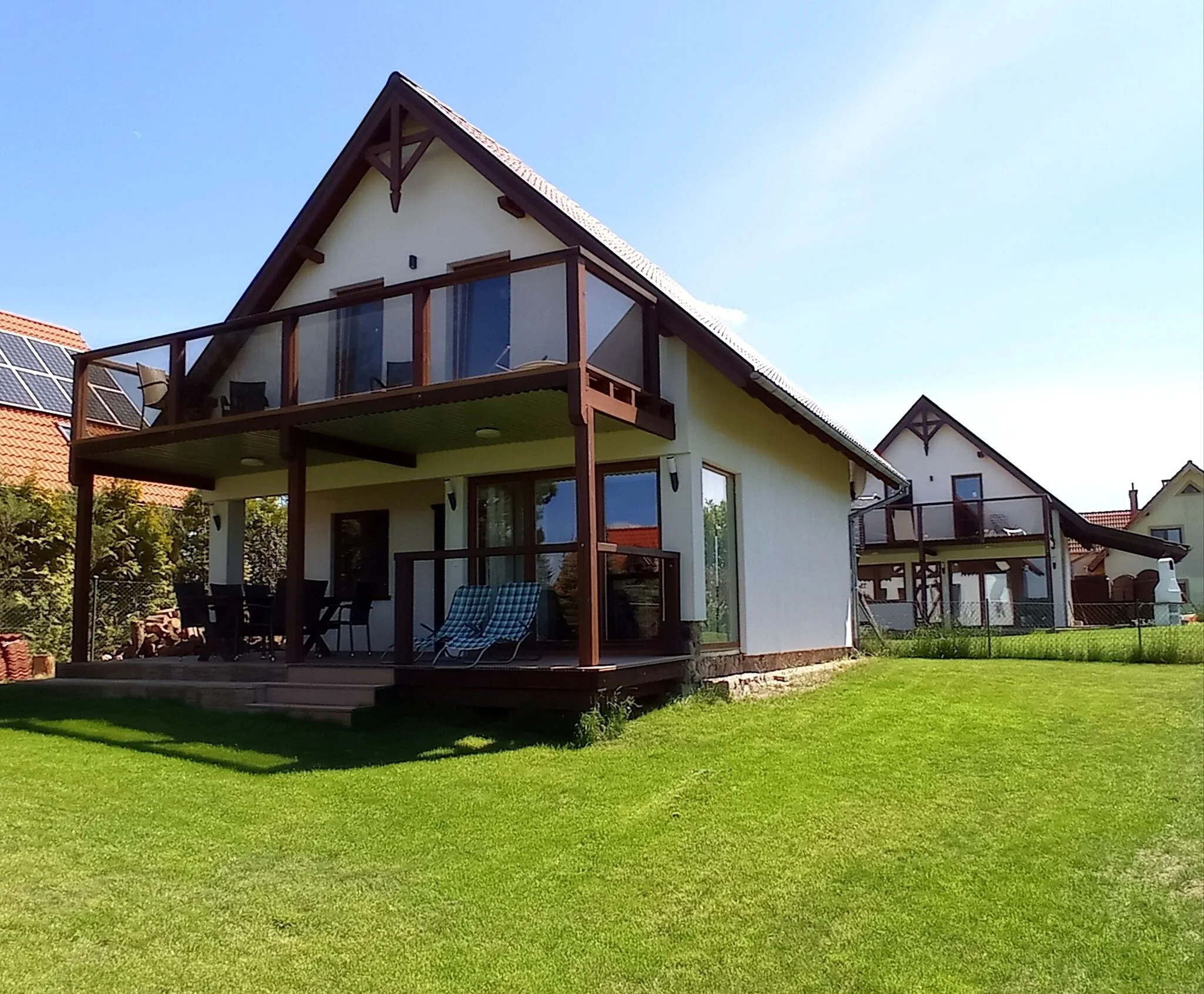 Dwa Domy z widokiem na Jezioro Ryńskie Rybical