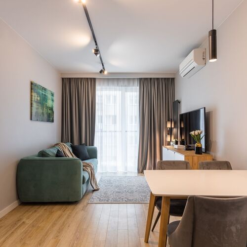 Golden Apartments Warsaw – Luxury Building, Rooftop Terrace, Sienna 36
