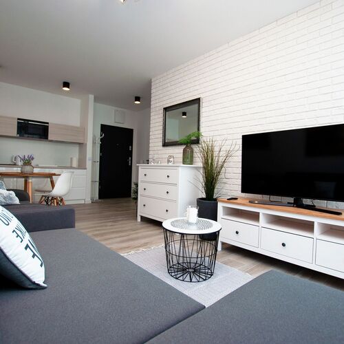 Apartament IKAR z widokiem na morze Rewal