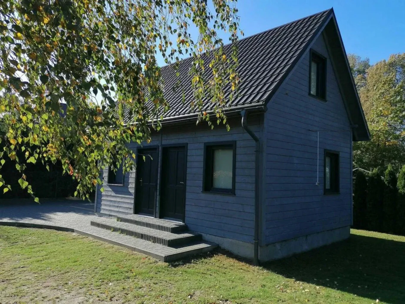 Szare Domki Okuninka J. Białe