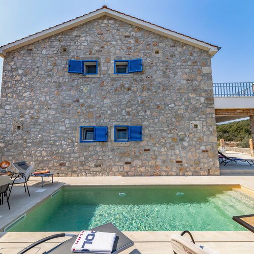 Ház Családok Részére Medencével A Tenger Mellett Zdrelac Pasman - 24952 Ždrelac