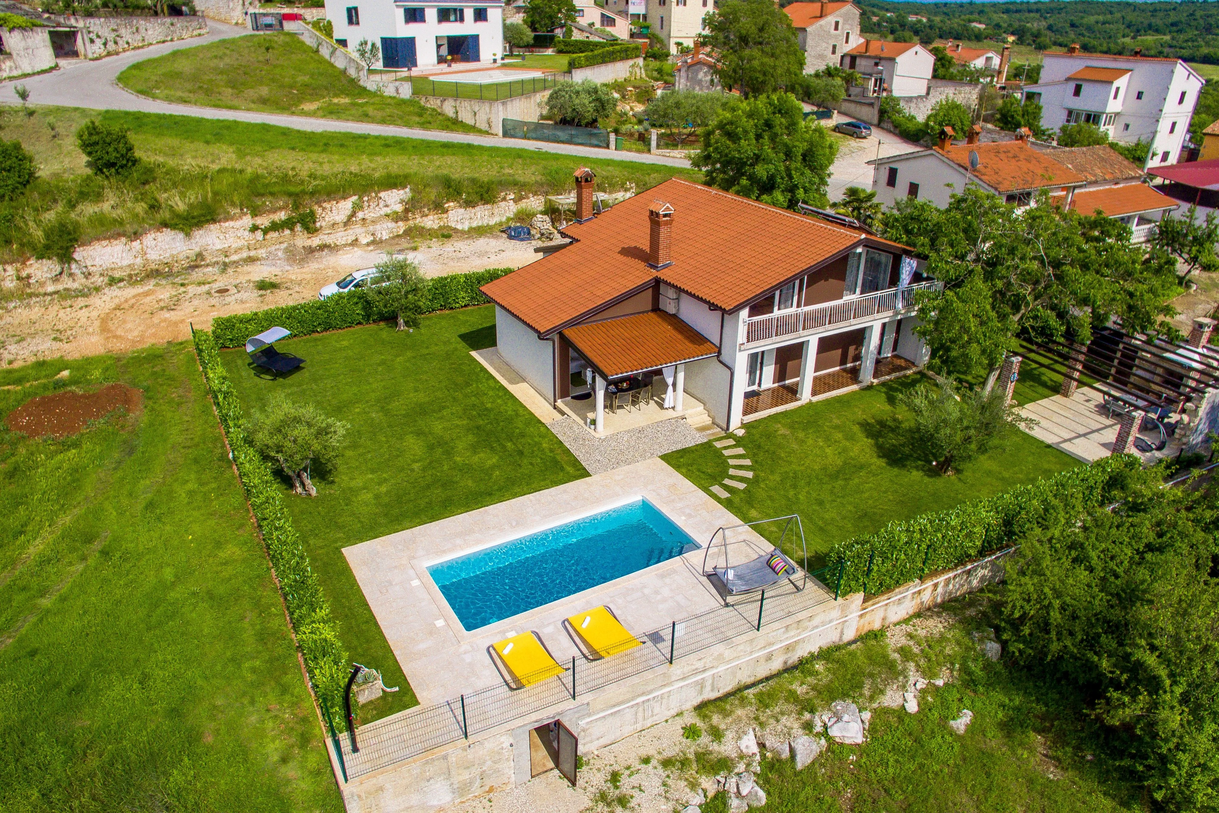 Family Friendly House With A Swimming Pool Višnjan, Central Istria - Središnja Istra - 25049 Višnjan