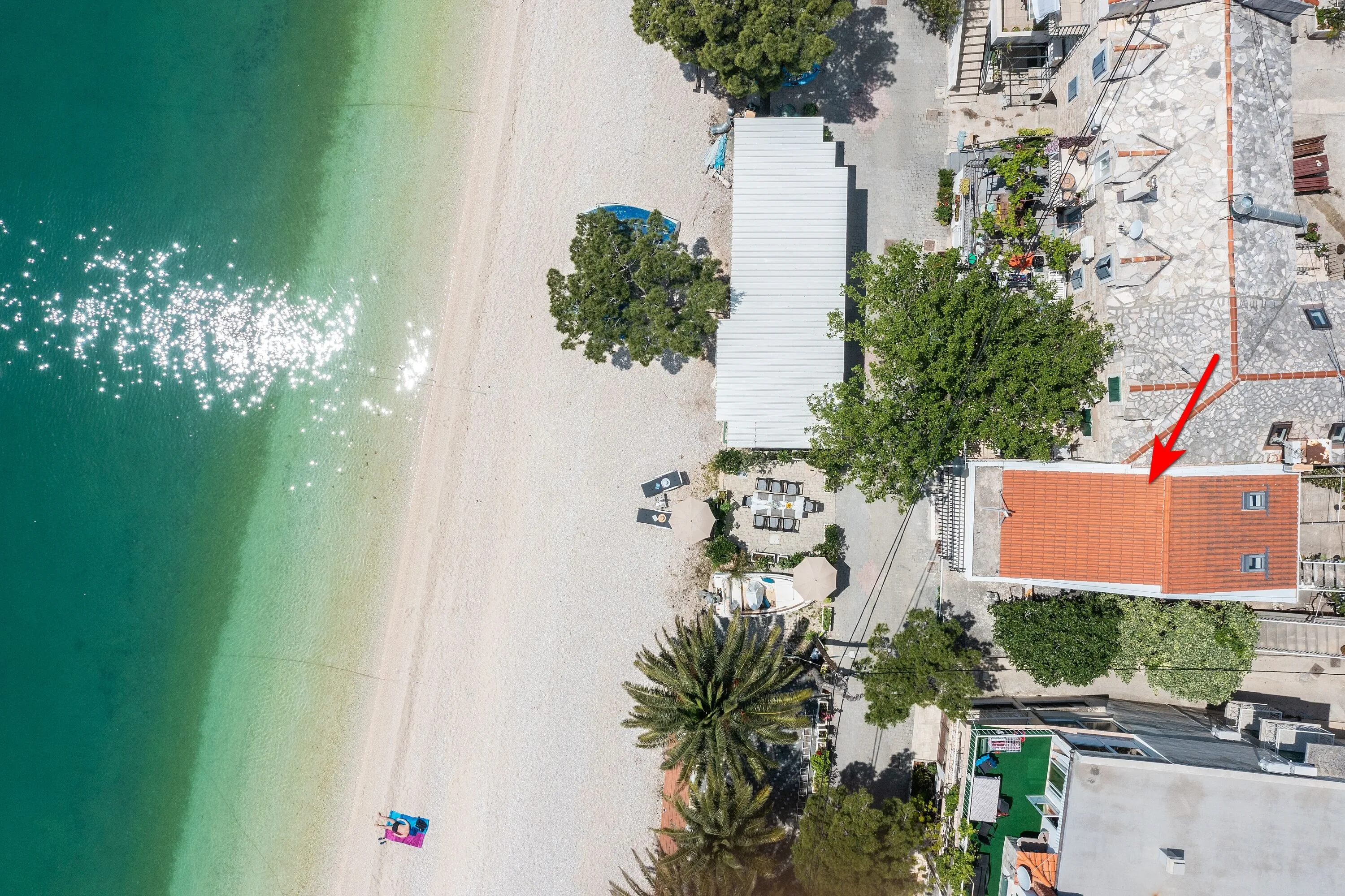 Nyaralóház A Tenger Mellett Bratus, Makarska - 25055 Bratuš