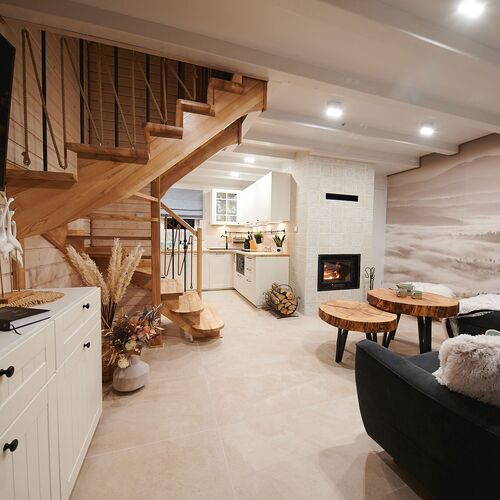 Domki Nad Zaporą w Centrum Soliny Domek Wiejski z jacuzzi