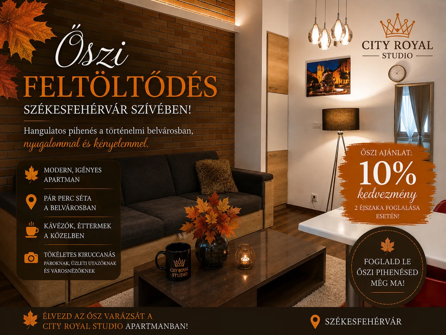 City Royal Studio Apartman Székesfehérvár