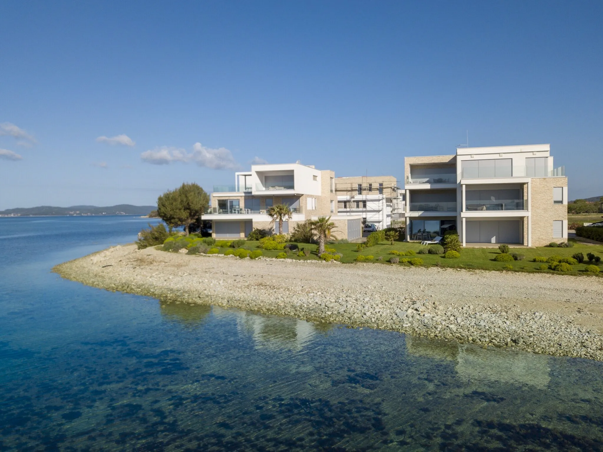 Beachfront Luxe Designer Apartment 1 Sukošan