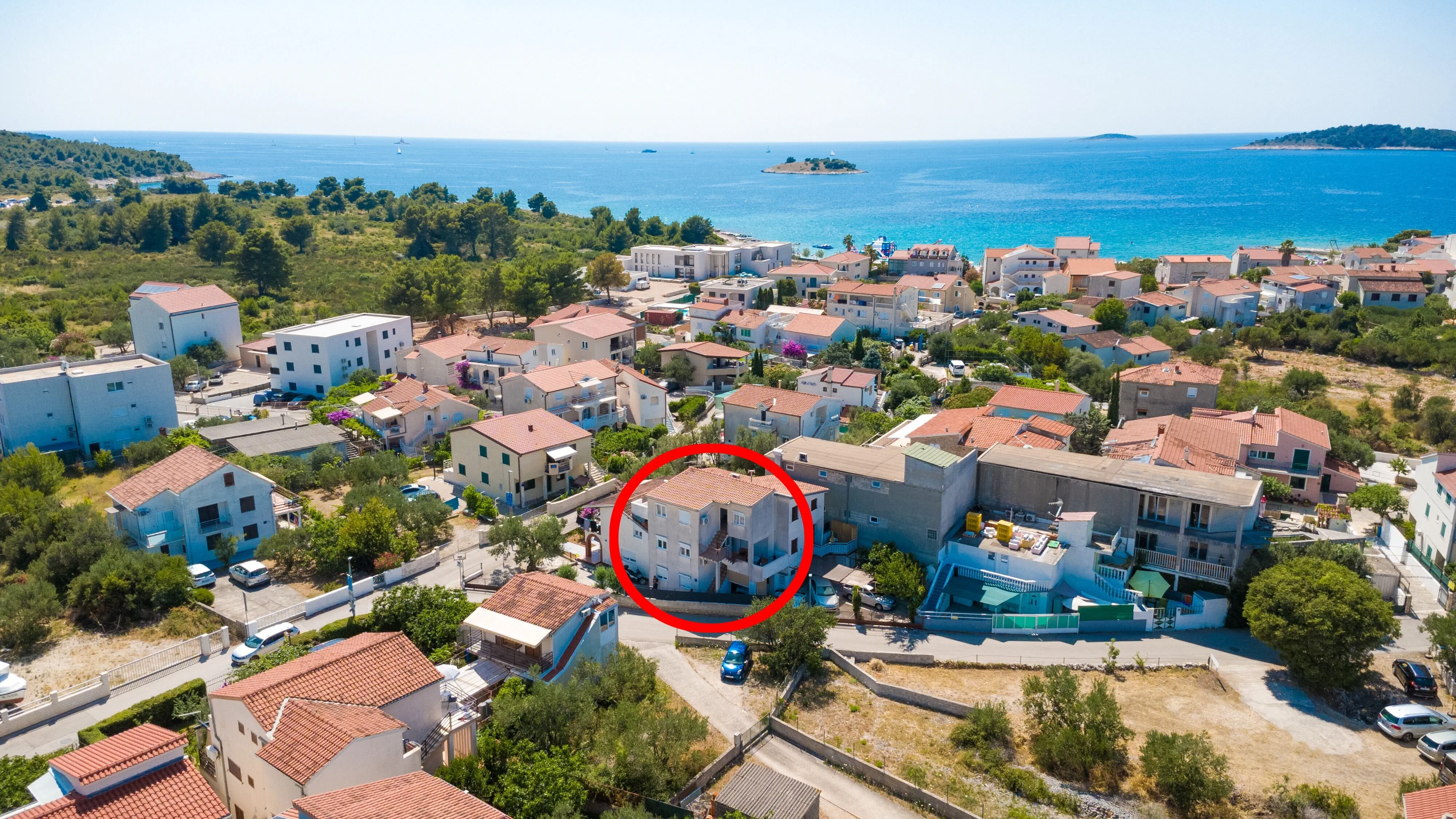 Apartments With Parking Space Rogoznica - 24468