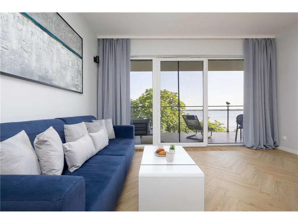 Drewnowskiego 7A Zegrze | Modern Apartment by the Lake | Parking & Sauna
