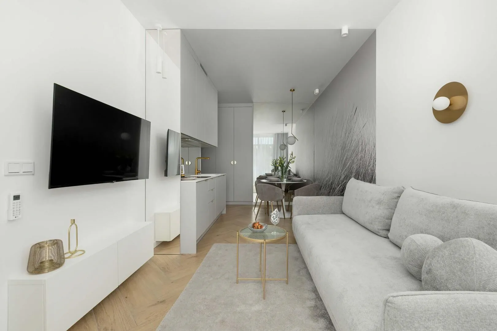 Klimatyzowany Apartament | Basen, Balkon, 300 m do Plaży