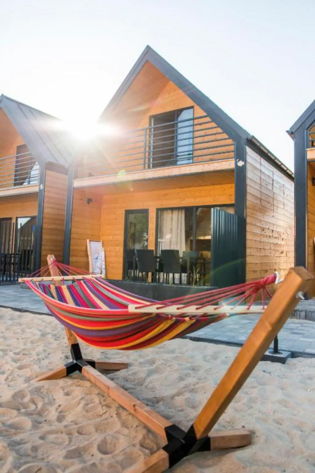 Huśtawka i Hamak - Domki z Basenem Ustka