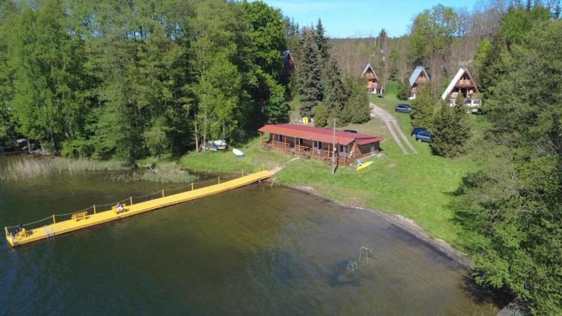 Domki nad jeziorem i pod lasem Wałcz