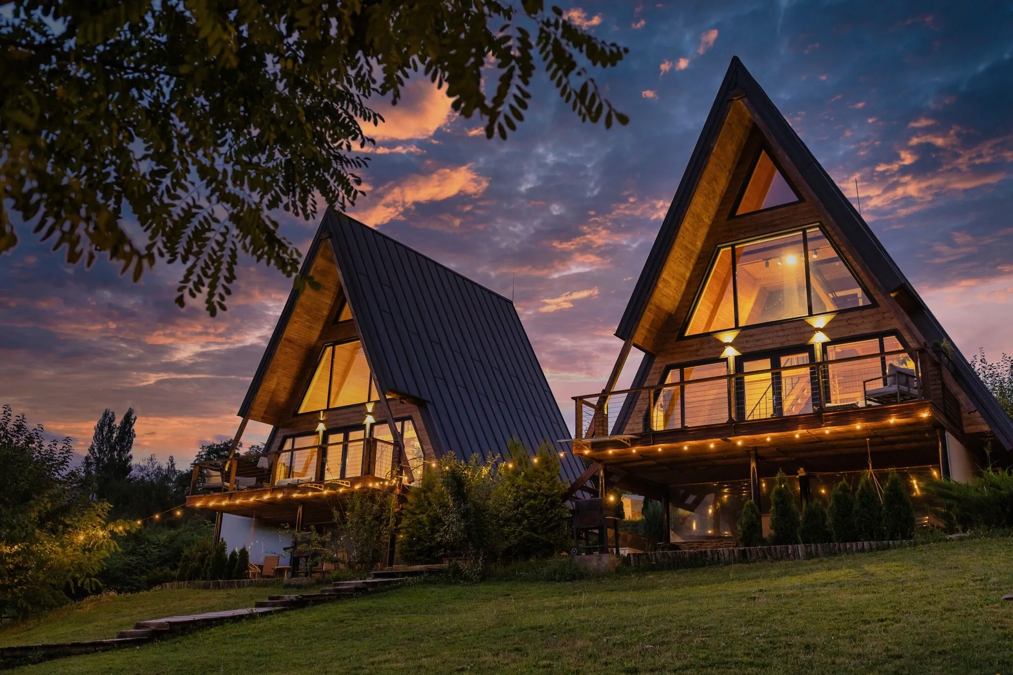 Arta Chalet - A-Frame Cabins & Nature Retreat Malu Roșu