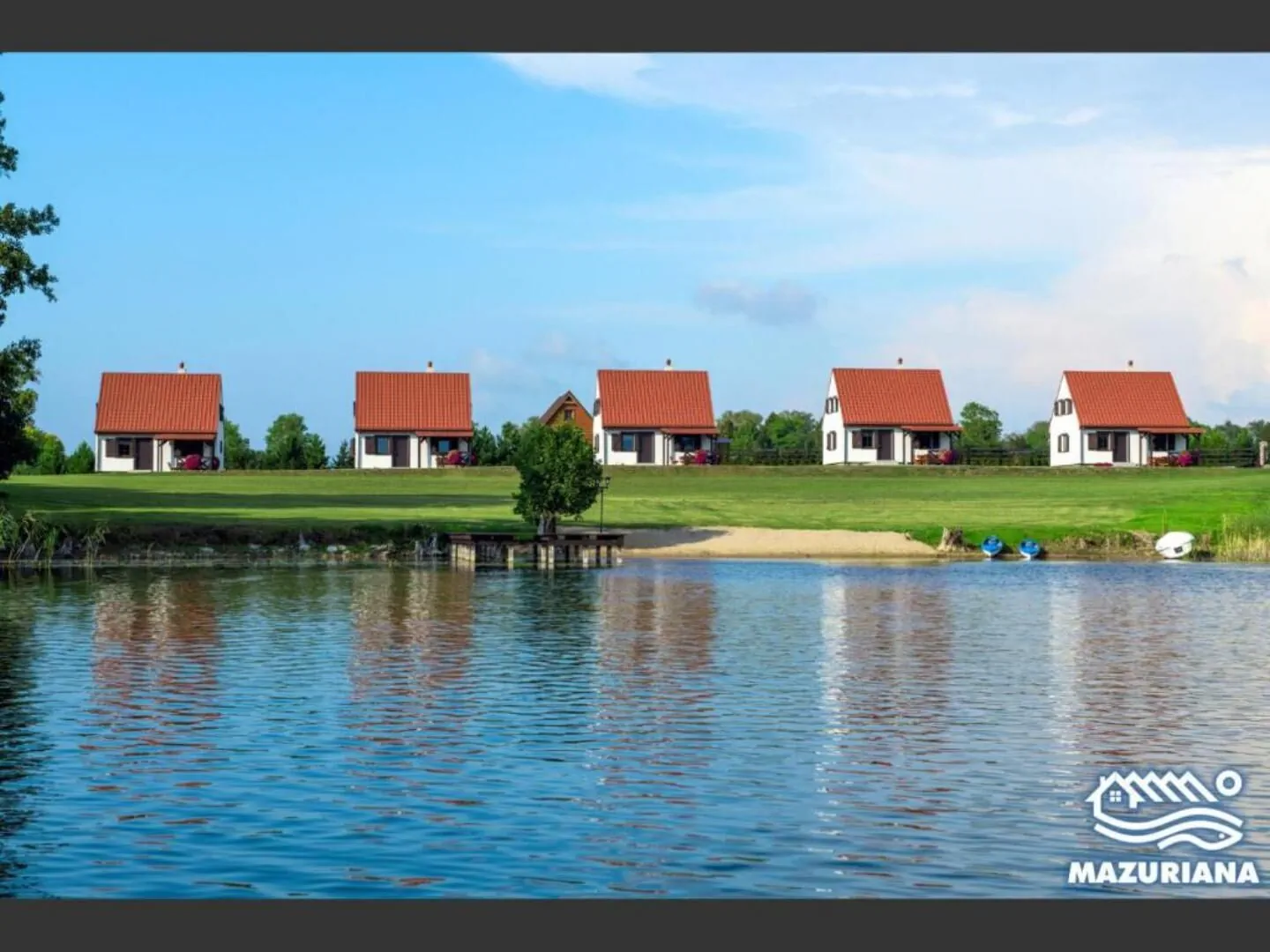 Mazuriana - domy wypoczynkowe nad jeziorem, Skomack Wielki