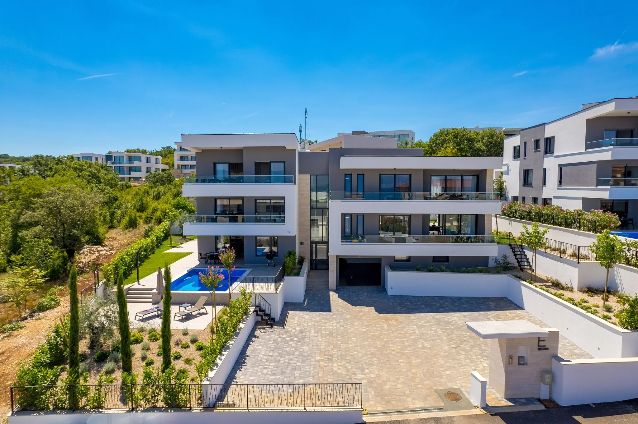 Villa Rova – Apartment with Balcony Malinska