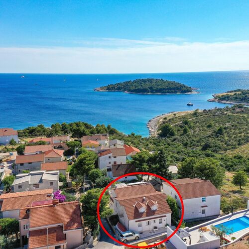 Ház Családok Részére Medencével Zecevo Rtic, Rogoznica - 10307 Zečevo Rtić