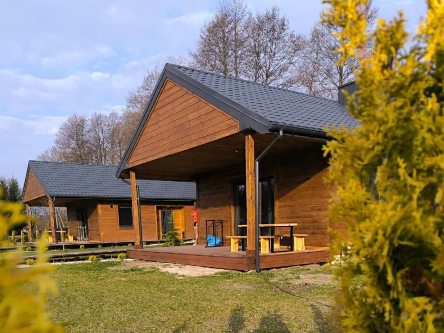 Azyl na Polesiu domki przy Poleskim Parku Narodowym