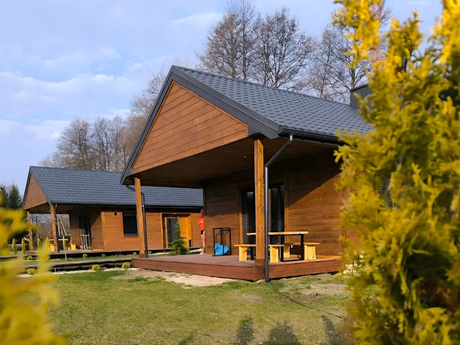 Azyl na Polesiu domki przy Poleskim Parku Narodowym