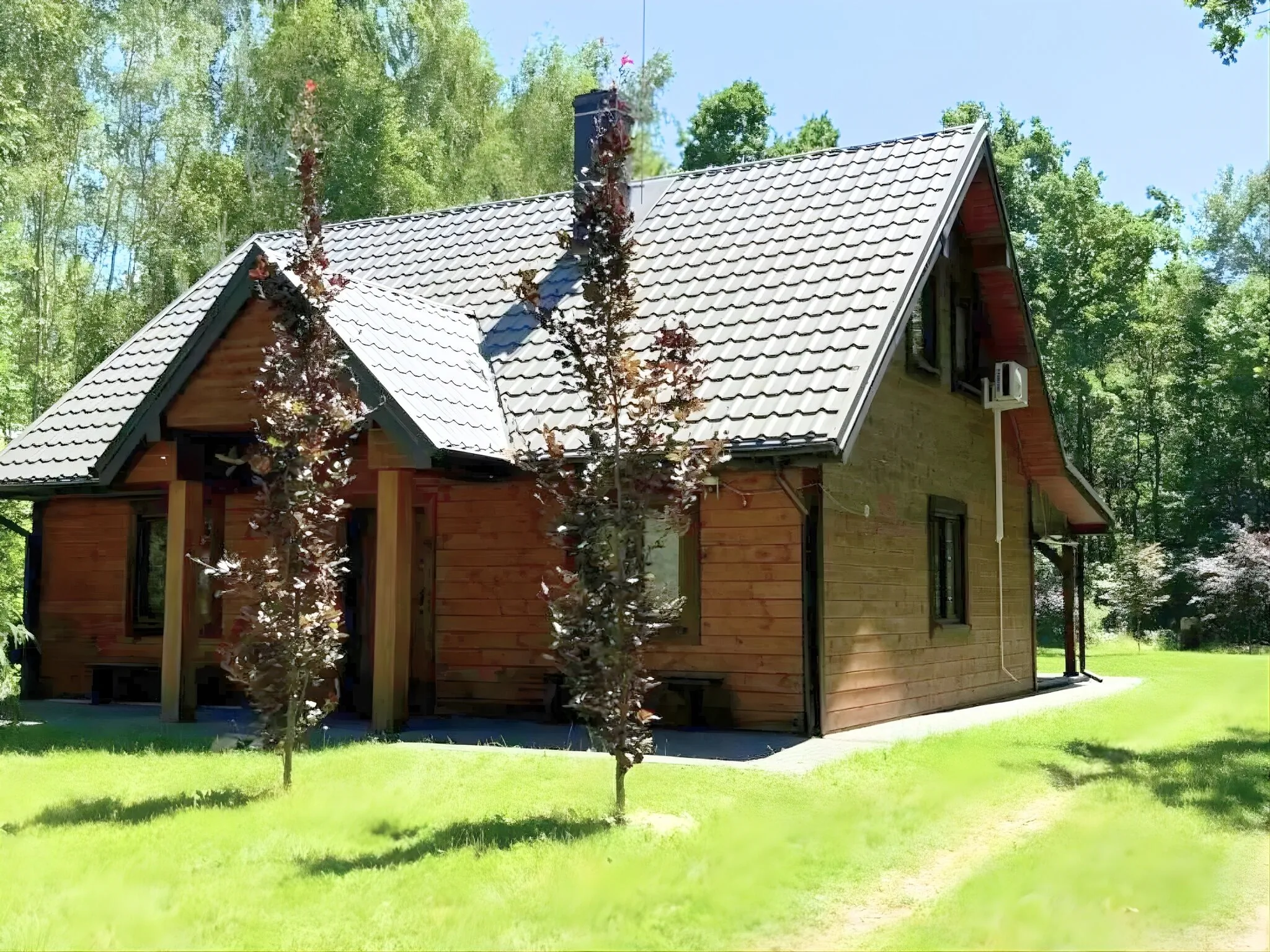 Z duszą i parą, dom z ogrodem i sauną na wyłączność, obok Poleskiego Parku Narodowego