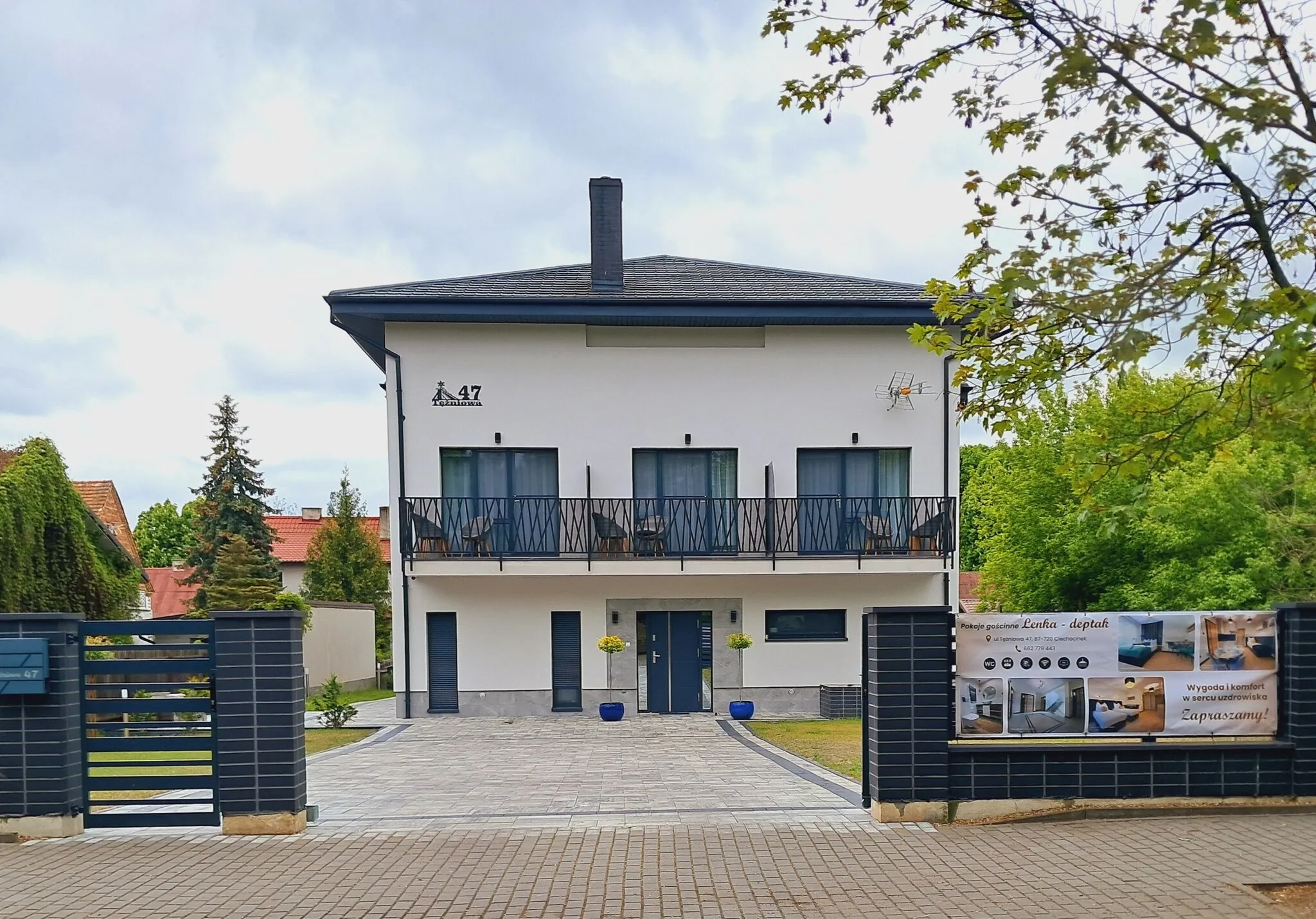 Pokoje gościnne Lenka-deptak Ciechocinek