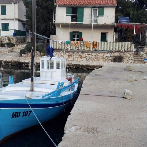 Halászkunyhó Nyaraláshoz A Tenger Mellett Öböl Golubovac, Kornati - 25469 Golubovac