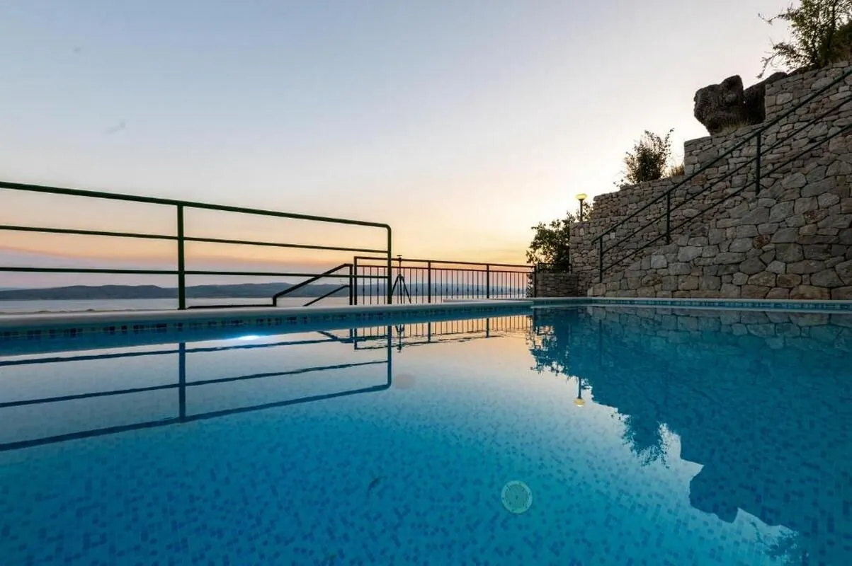 Apartments Brela with pool