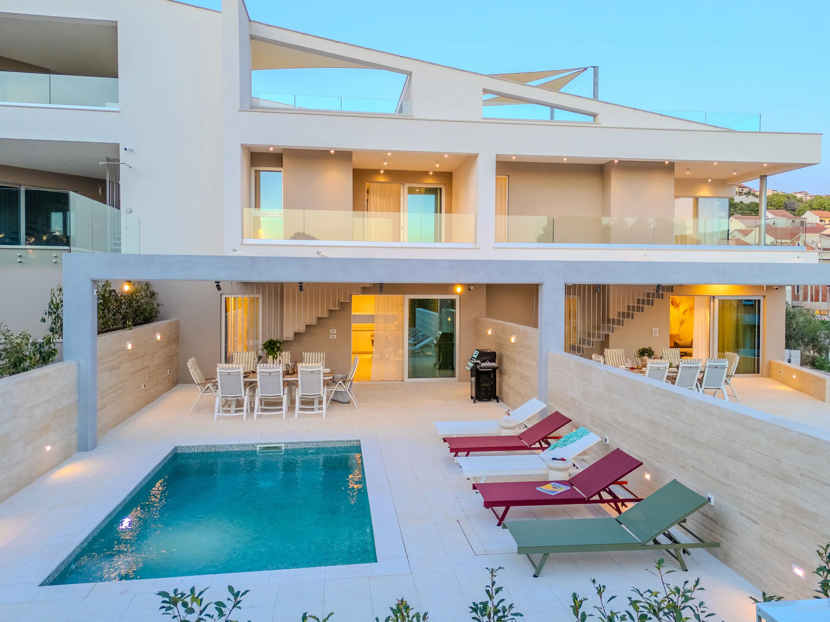 Villa Nexi by old town Sibenik