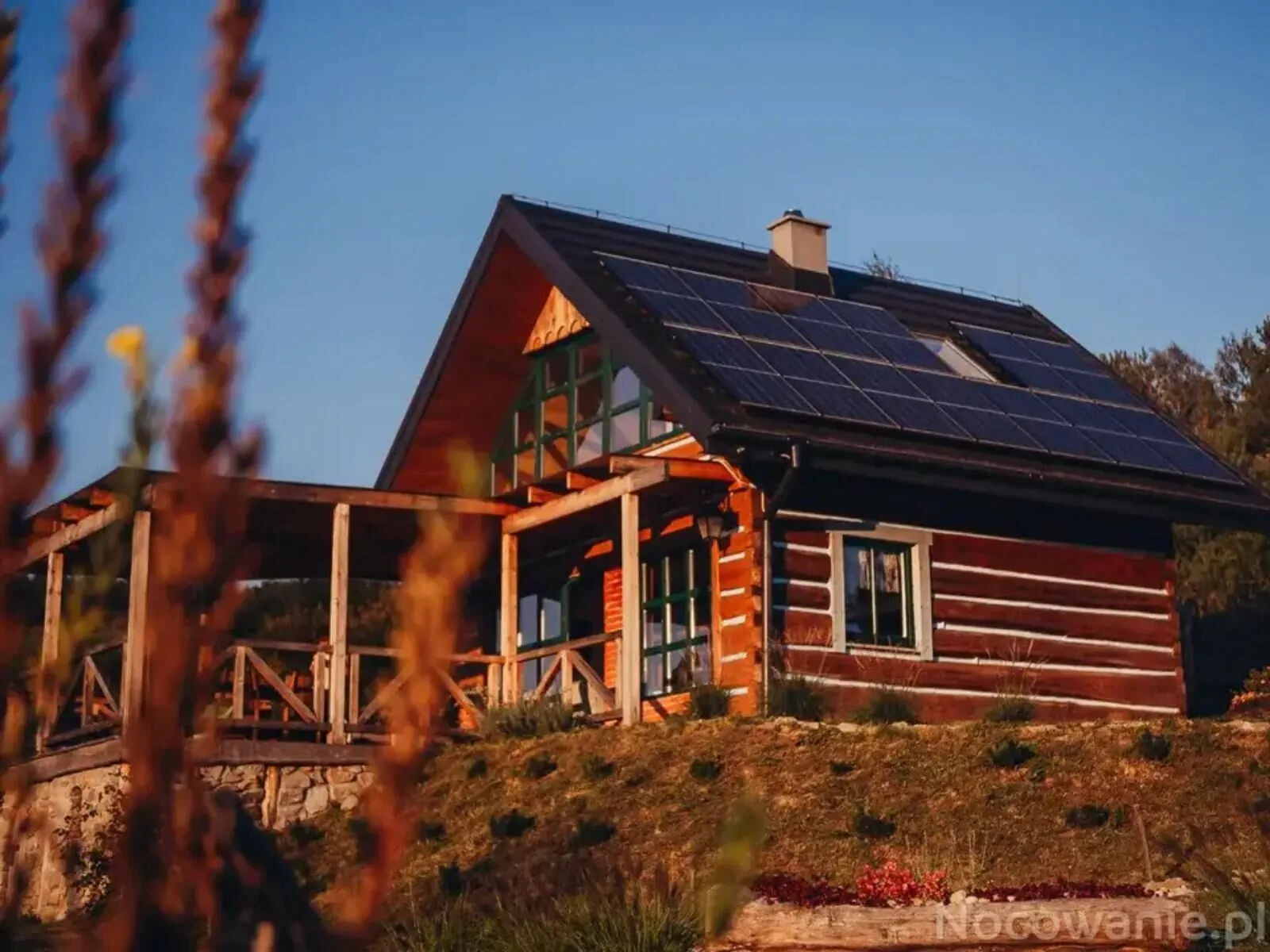 Całoroczny Domek z widokiem na jezioro Uście Gorlickie
