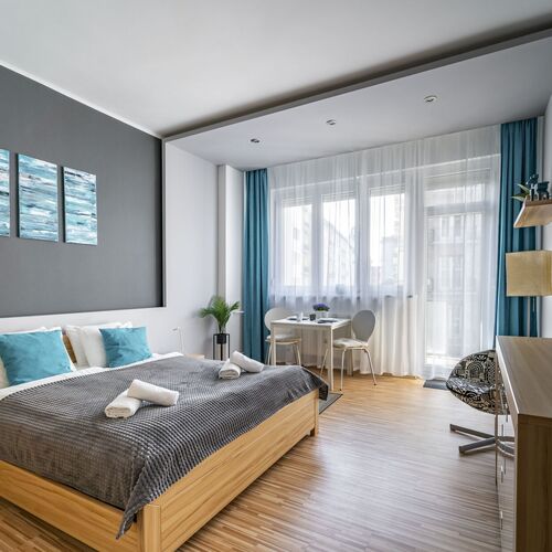 Lovely Studio with Duna river view Budapest