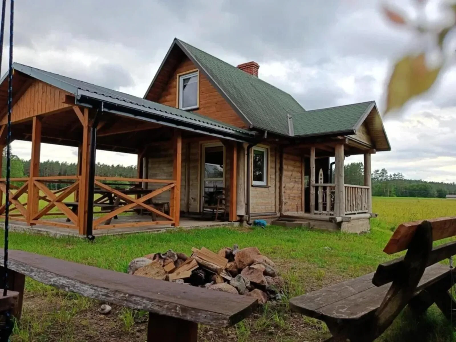 Domek nad rzeką Czarna Hańcza