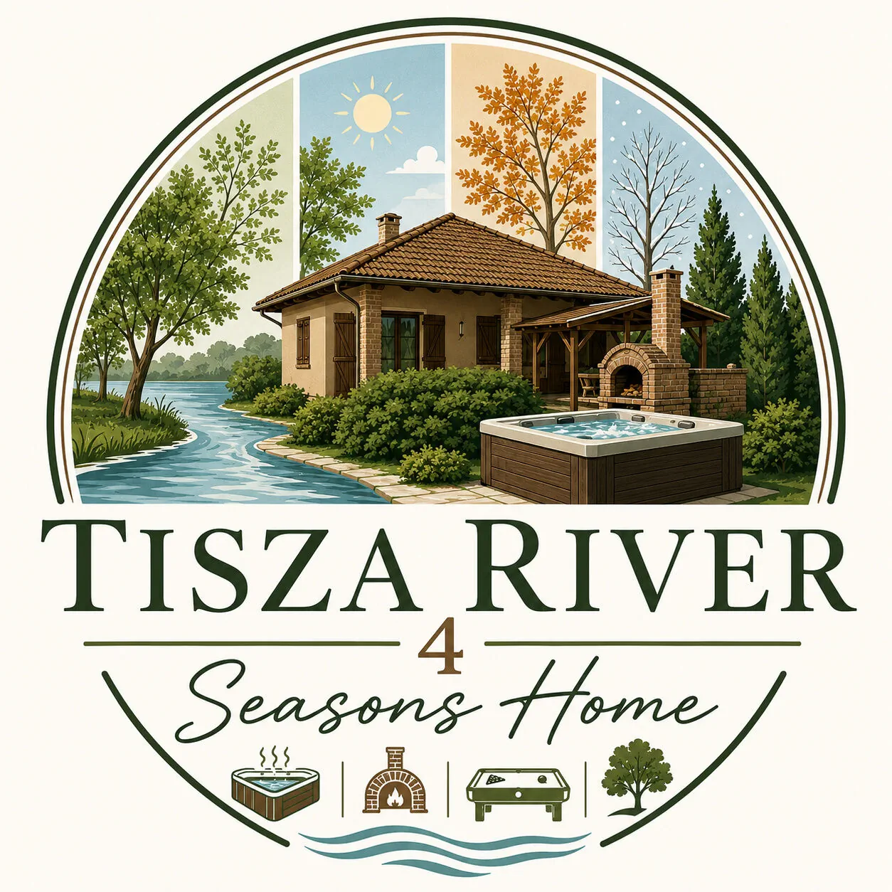 Tisza River 4 Seasons Home Tiszaroff