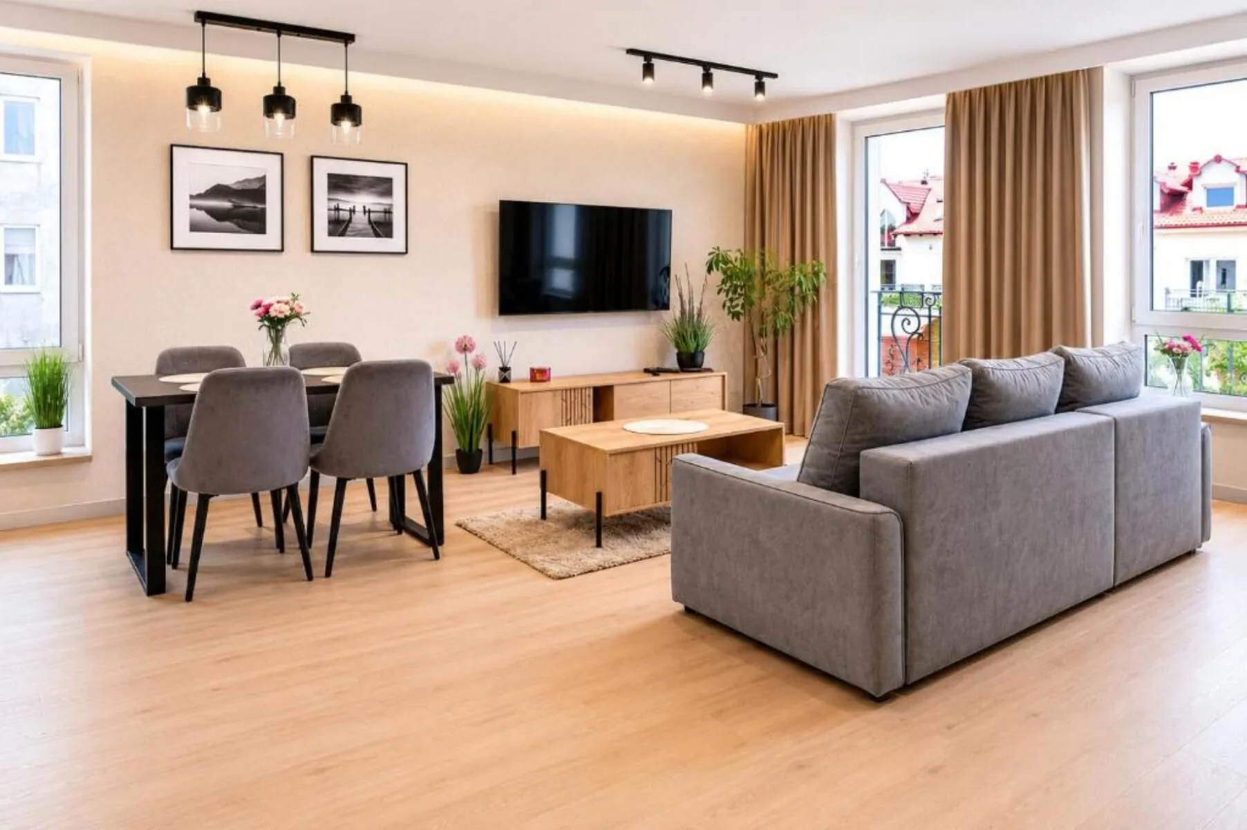 Slow Łeba Bałtycka - Klimatyzowane apartamenty z aneksami kuchennymi