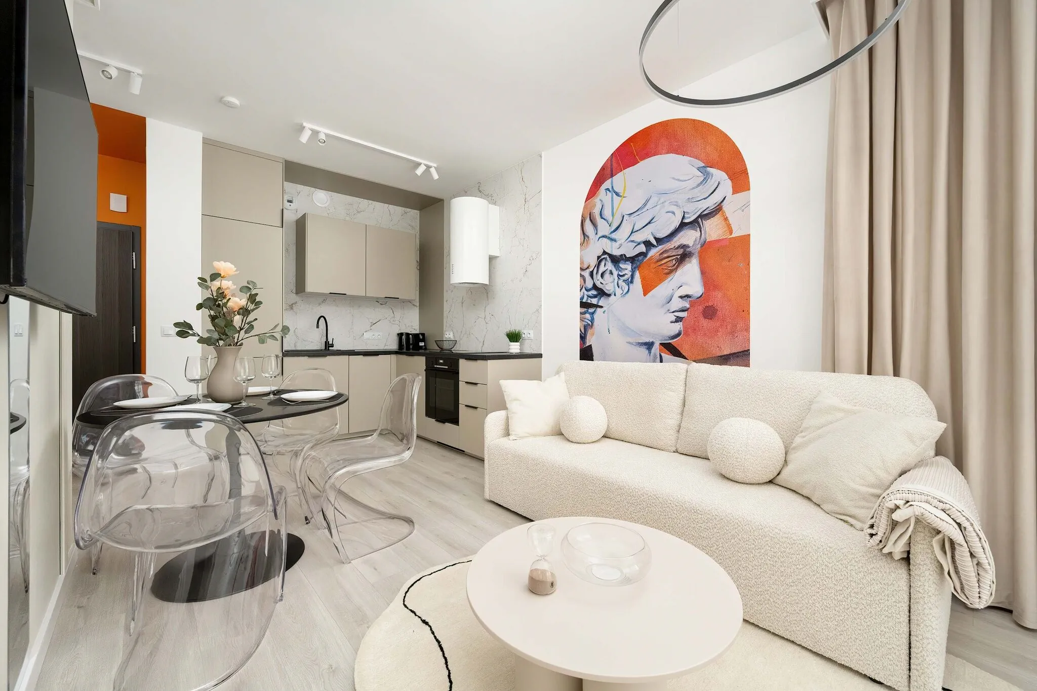 Stylowy Apartament | Balkon, Parking, Klimatyzacja