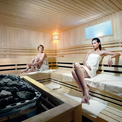 Finn szauna az emeleti Renesenarium szaunavil&aacute;gunkban 